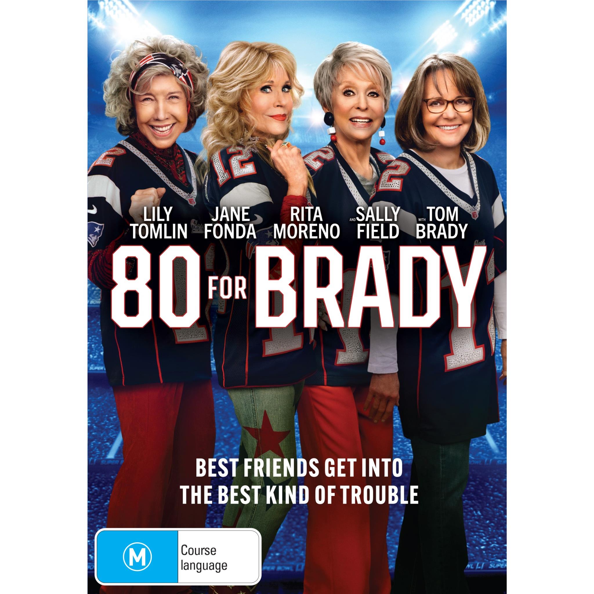 80 For Brady System Collections Generic List1System Object DVD - Classic Movie for Sports Fans & Comedy Lovers - Perfect for Home Theater, Movie Nights, and Football Party Entertainment