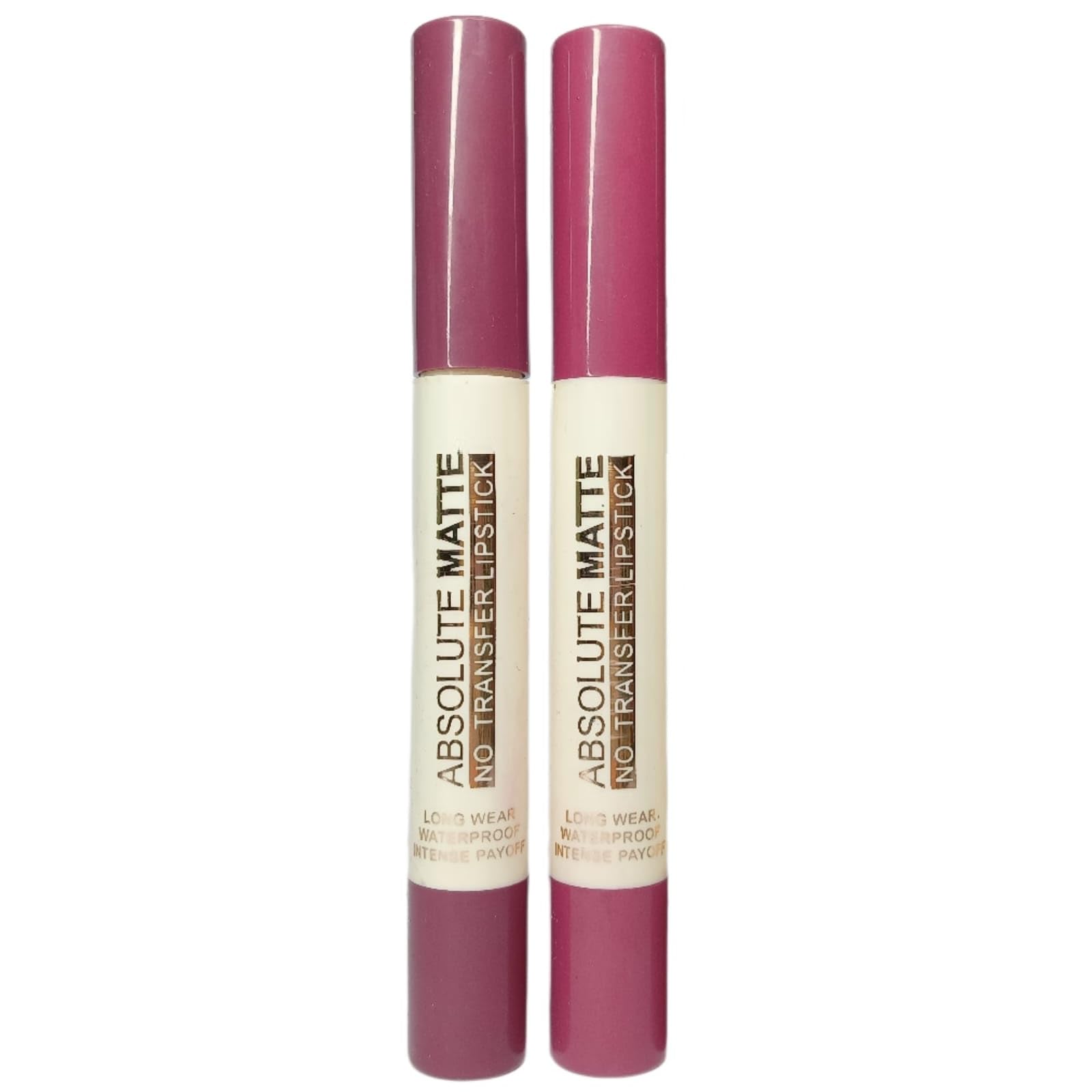 Facejewel Cushion Matte Lipstick - Long Lasting Velvet Matte Lipstick Set of 2, Pink & Lite Pink Shades, Waterproof & Creamy Formula for All-Day Wear | Perfect for Date Night, Office, and Special Occasions