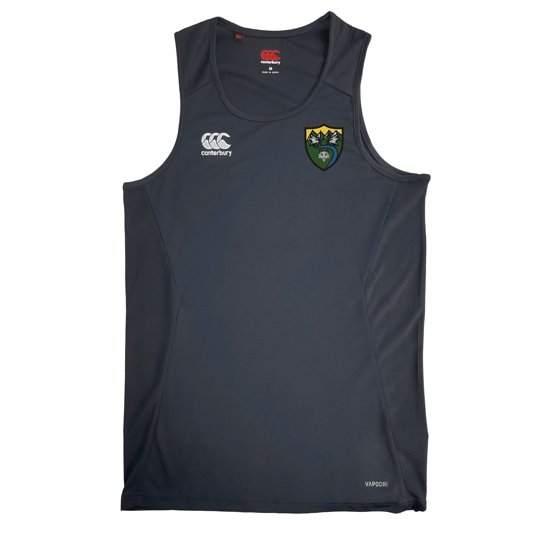 Kenai River RFC CCC Club Dry Singlet - Lightweight Moisture-Wicking Performance Shirt for Fishing, Hiking & Outdoor Activities