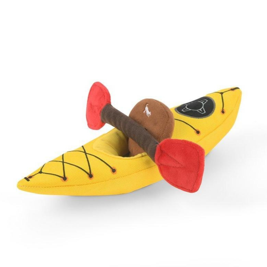 Camp Corbin Kayak Dog Toy - Durable Floating Chew Toy for Medium & Large Dogs - Perfect for Pool, Lake & Beach Playtime