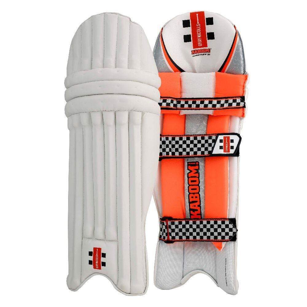 Gray Nicolls Kaboom Warner 31 Cricket Batting Pads - Right Hand (RH) - Premium Protection for Cricket Batsmen - Perfect for Practice & Match Play