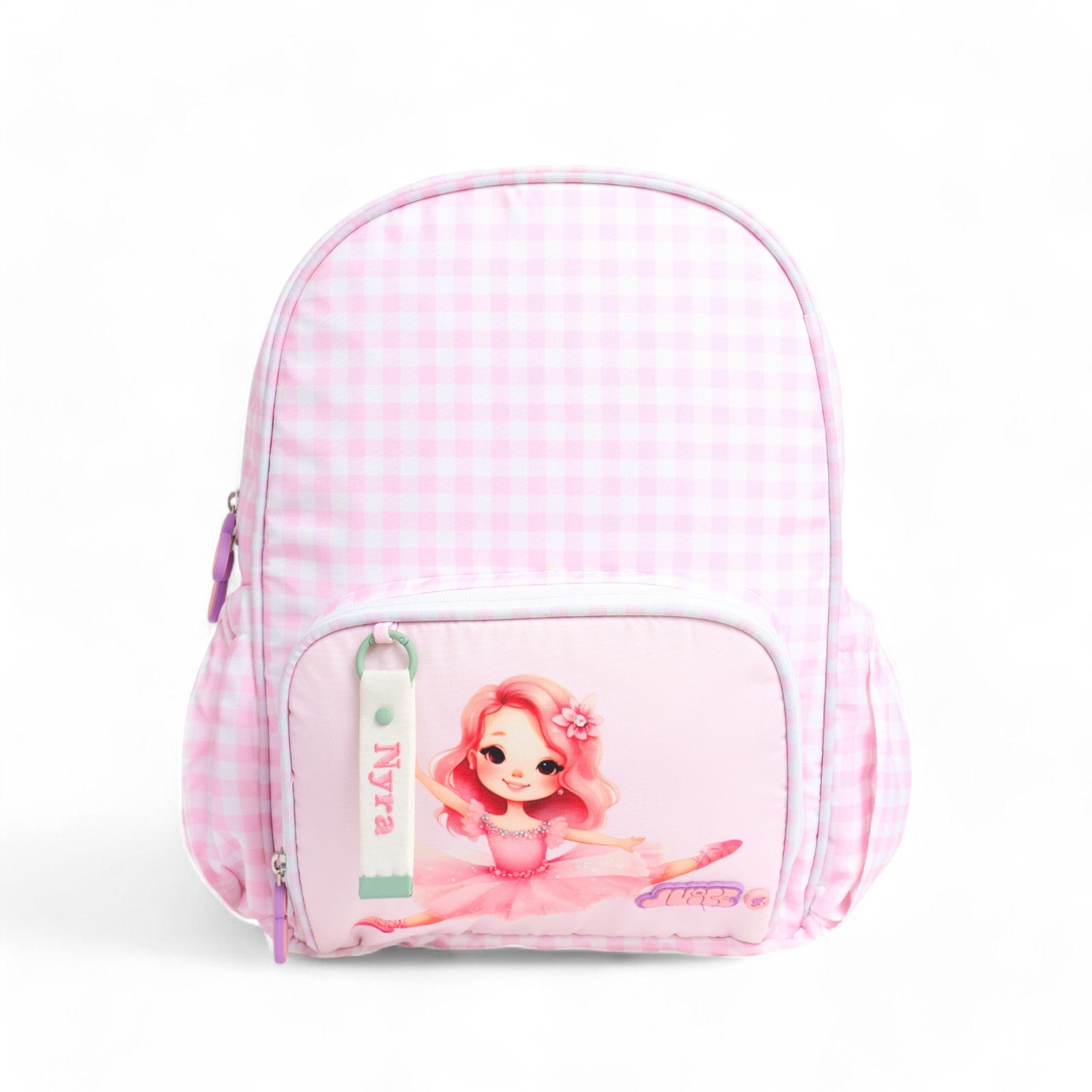 Elegant Ballerina Medium Backpack for Women - Stylish & Lightweight School, Work & Travel Bag - Perfect for Dance Class, Office & Daily Commute
