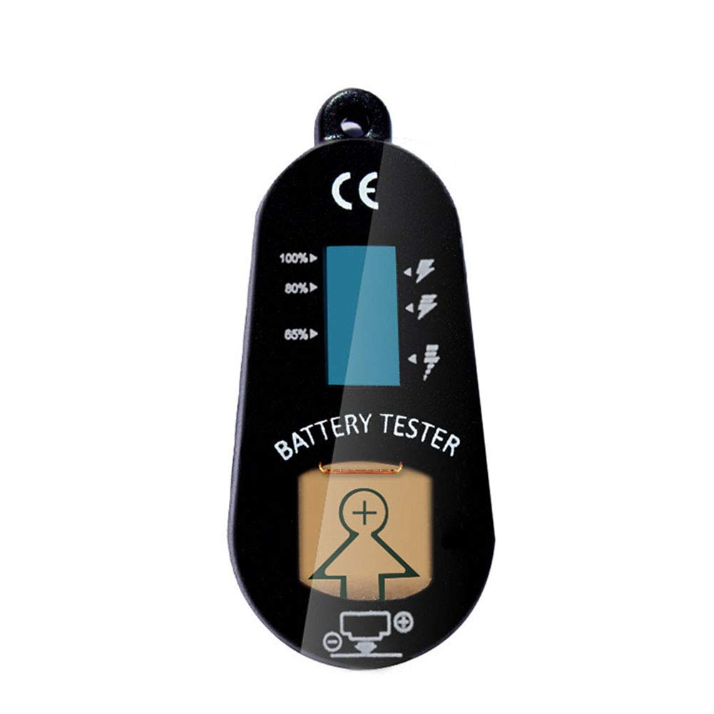 Portable Hearing Aid Battery Tester with LCD Screen - Digital Battery Checker for Hearing Aid Devices - Perfect for Travel, Home, and Medical Use
