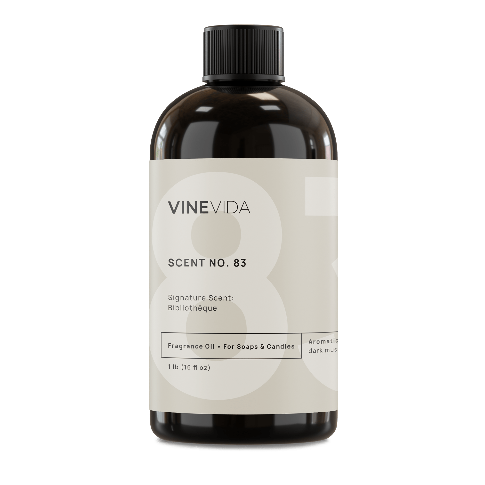 NO. 83 Bibliothèque Fragrance Oil for Handmade Soaps, Candles & DIY Home Scents - Perfect for Aromatherapy, Relaxation & Creating Cozy Atmosphere