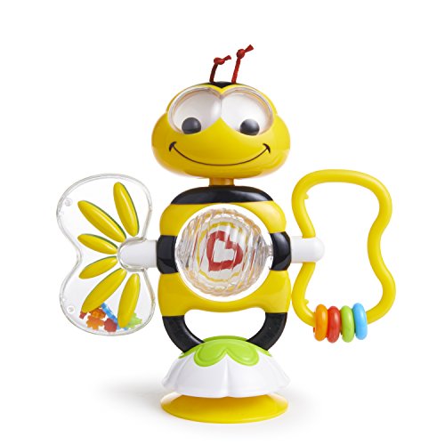Munchkin Bobble Bee Suction Cup Toy - Fun Bath & High Chair Activity for Babies & Toddlers | Safe & Engaging Sensory Play