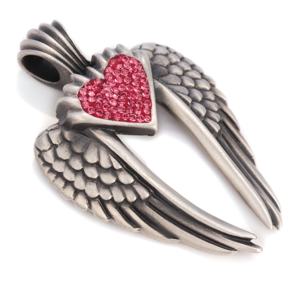 Uriel Wings Crystal Pendant - Elegant Jewelry for Gifts & Special Occasions