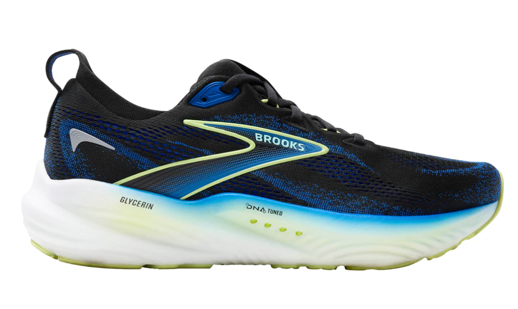 Brooks Glycerin 22 Running Shoes for Men - Lightweight Cushioned Sneakers for Marathon Training & Road Running