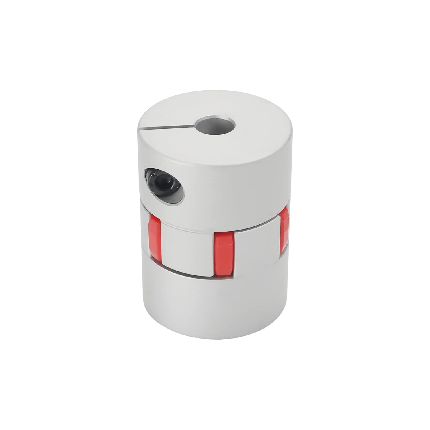 Heyiarbeit 10mm to 10mm Shaft Coupling - Aluminum Flexible Plum Coupling D40 L55 Connector for 3D Printer, CNC Machine & Servo Stepped Motor - Perfect for Precision Motion Control & Mechanical Linkage Systems