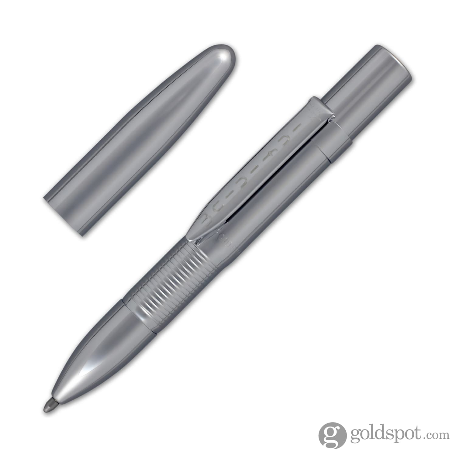 Fisher Space Pen Infinium Chrome Ballpoint Pen - Premium Stainless Steel Writing Instrument for Office, Travel & Outdoor Adventures