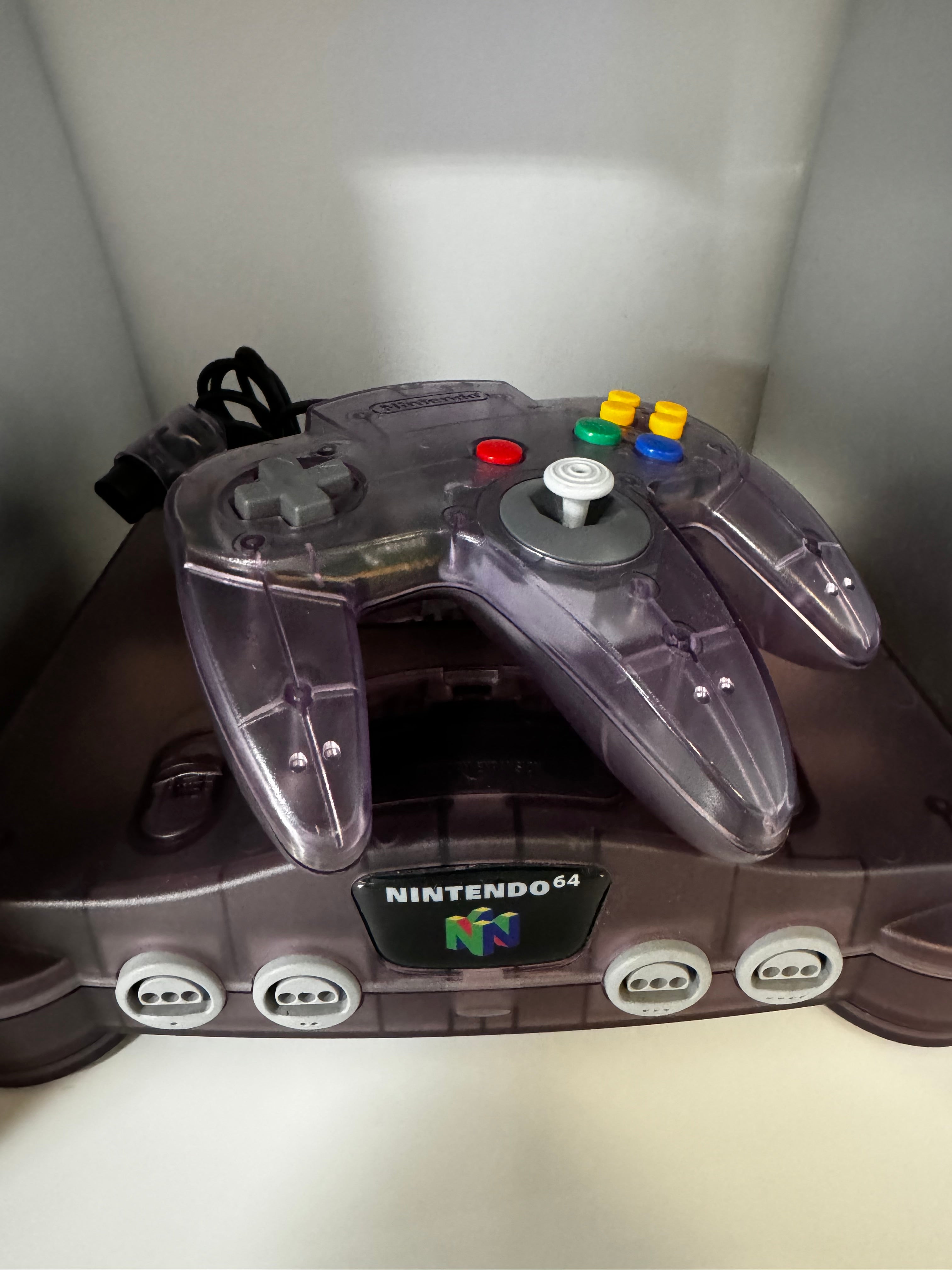 Atomic Purple Nintendo 64 Replacement Shell - Authentic N64 Console Case - Retro Gaming Accessory for Nintendo 64 Enthusiasts | Perfect for Gaming Collectors & Console Modders