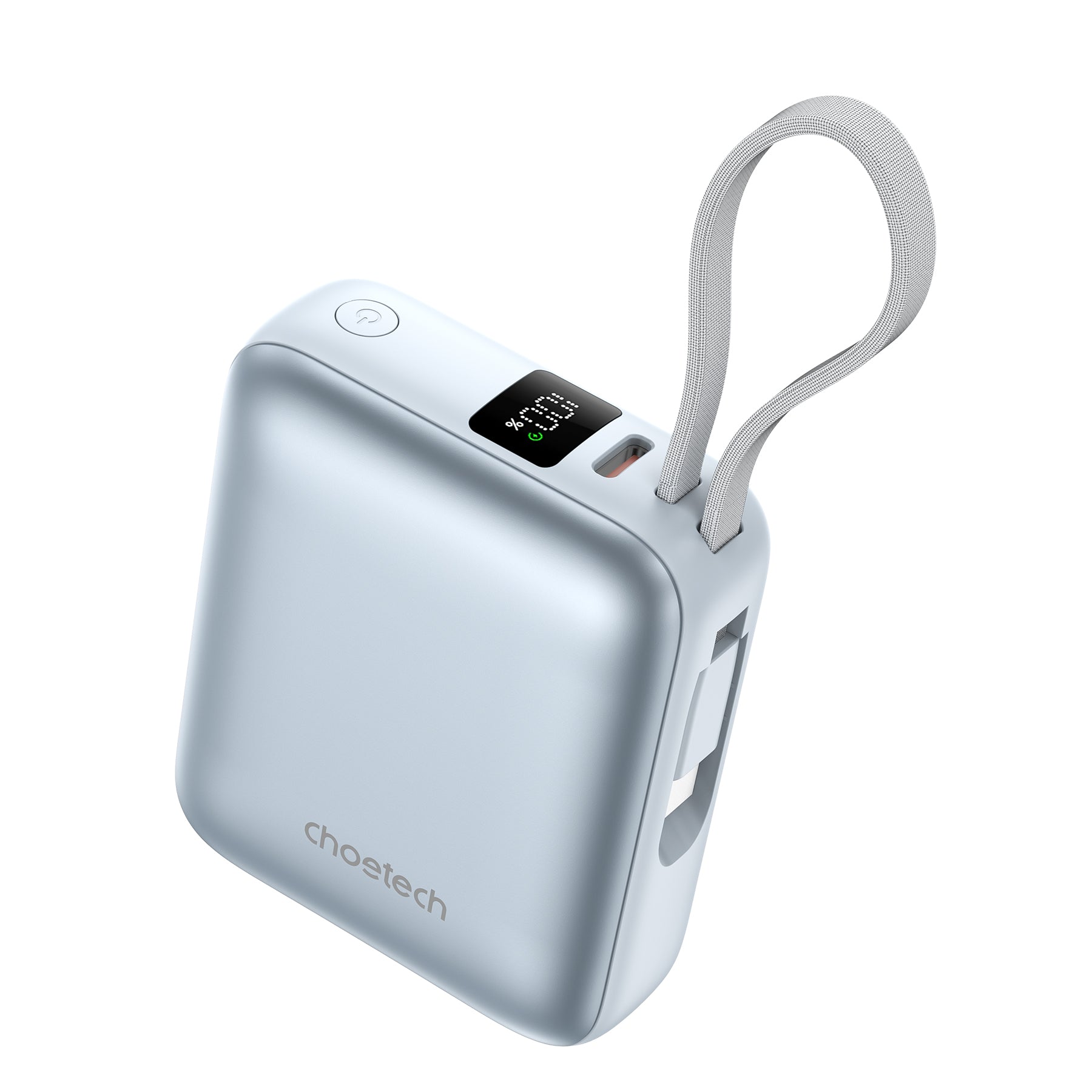 10000mAh Portable Charger with 35W USB C Fast Charging & LED Display - High Capacity Power Bank for iPhone, Android, AirPods - Perfect for Travel, Camping, and Emergency Backup