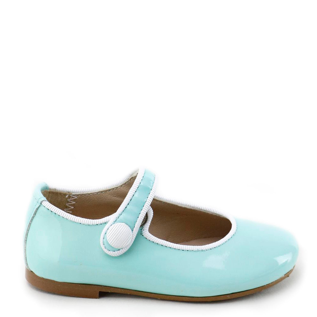 Turquoise Mary Jane Shoes for Women - Comfortable & Stylish Flats for Girls, Toddlers, and Kids - Perfect for School, Parties, and Everyday Wear