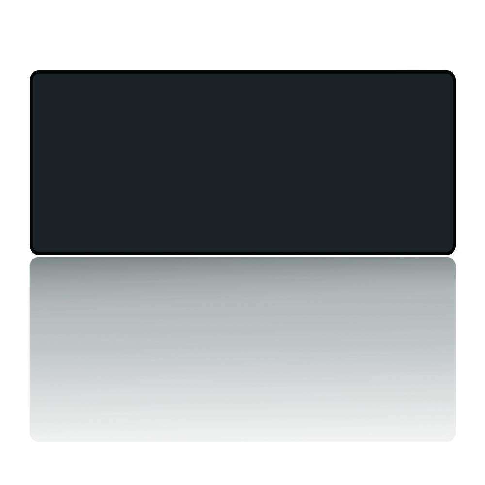 Ruifengsheng XXL Extended Gaming Mouse Pad - 35.4x15.7 Inch Large Non-Slip Mouse Mat with Professional Precision Tracking Surface (90x40cm, Black) - Perfect for PC, Laptop & Office Workstations