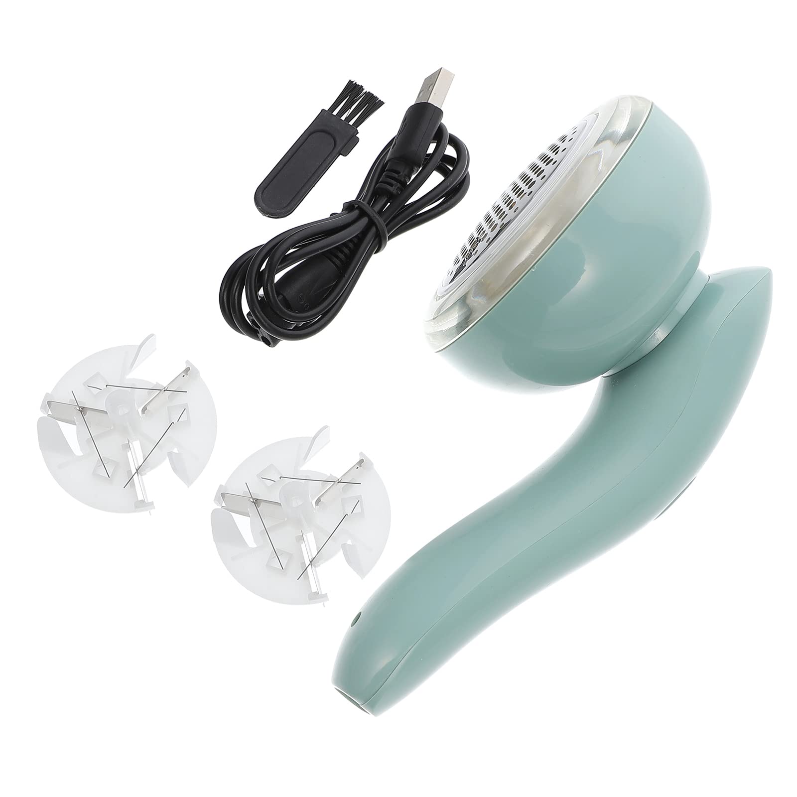 Rechargeable Electric Lint Remover & Fabric Shaver - Portable Sweater Shaver for Clothes, Blankets, Couches - Perfect for Home, Travel & Pet Hair Removal
