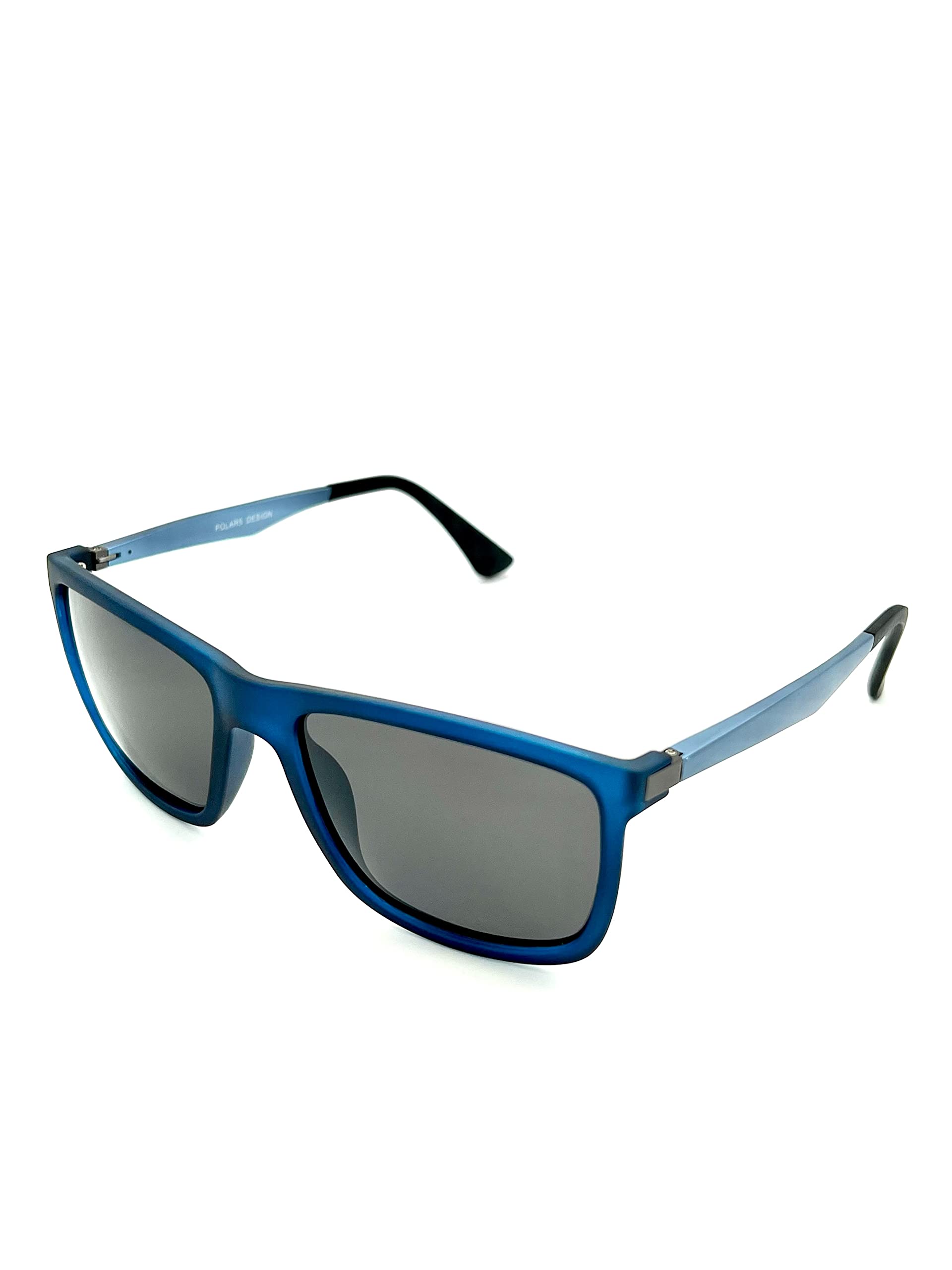 Polarized Square Sunglasses for Women & Men - UV Protection Rectangular Classic Shades for Driving, Fishing, Outdoor & Sports Activities