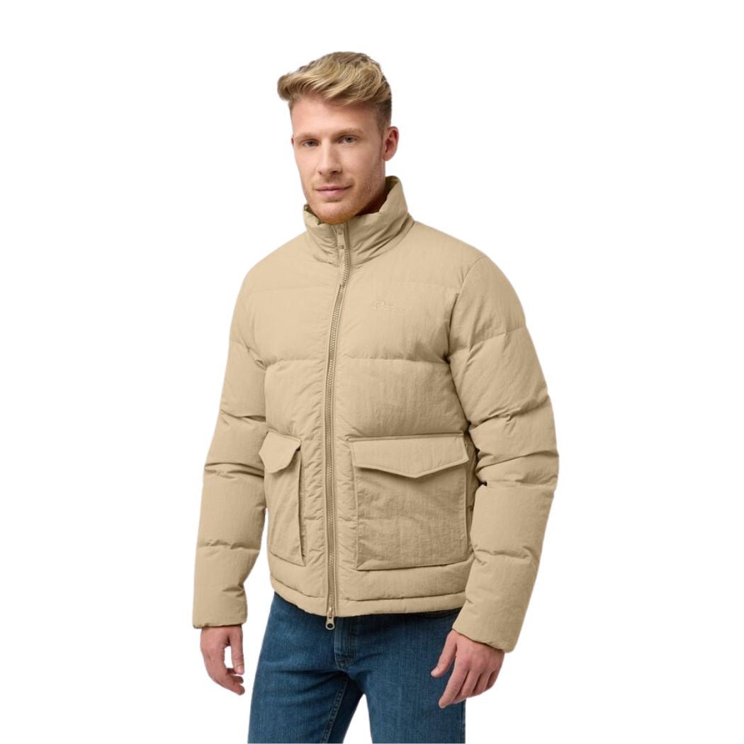 Jack Wolfskin Nordlicht Men's Waterproof Winter Jacket - Lightweight Insulated Windproof Coat for Hiking, Skiing & Outdoor Adventures