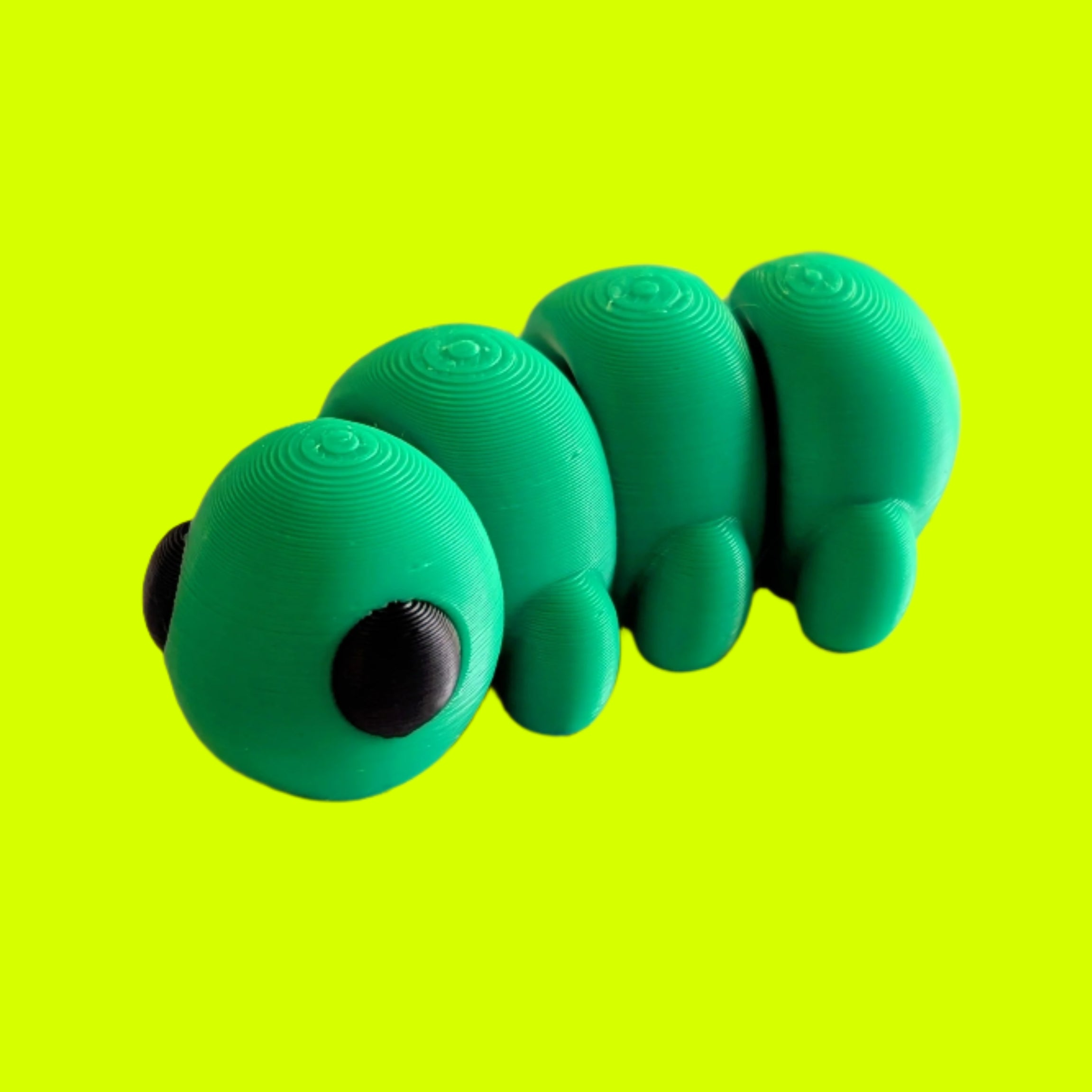 3D Printed Caterpillar Toy - Realistic & Educational Insect Model for Kids - Perfect for STEM Learning, Nature Exploration & Playtime Fun