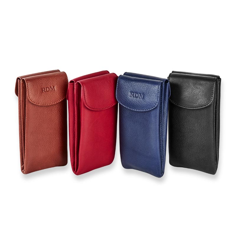 Premium Double Feature Eyeglass Case - Durable Hard Shell Protective Eyewear Holder for Glasses & Sunglasses - Perfect for Travel, Work & Everyday Use