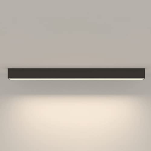 Modern LED Linear Wall Sconce - Aluminum Long Strip Wall Lights for Bedroom & Living Room | Minimalist Ceiling Lighting Fixtures | Creative Atmosphere Light for Home Decor & Background Wall | Perfect for Bedroom, Hallway, and Staircase Lighting