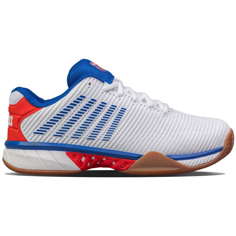 K Swiss Hypercourt Mens Indoor Court Shoes - Lightweight Tennis Shoes for Men with Cushioning & Support - Perfect for Indoor Courts, Pickleball & Badminton