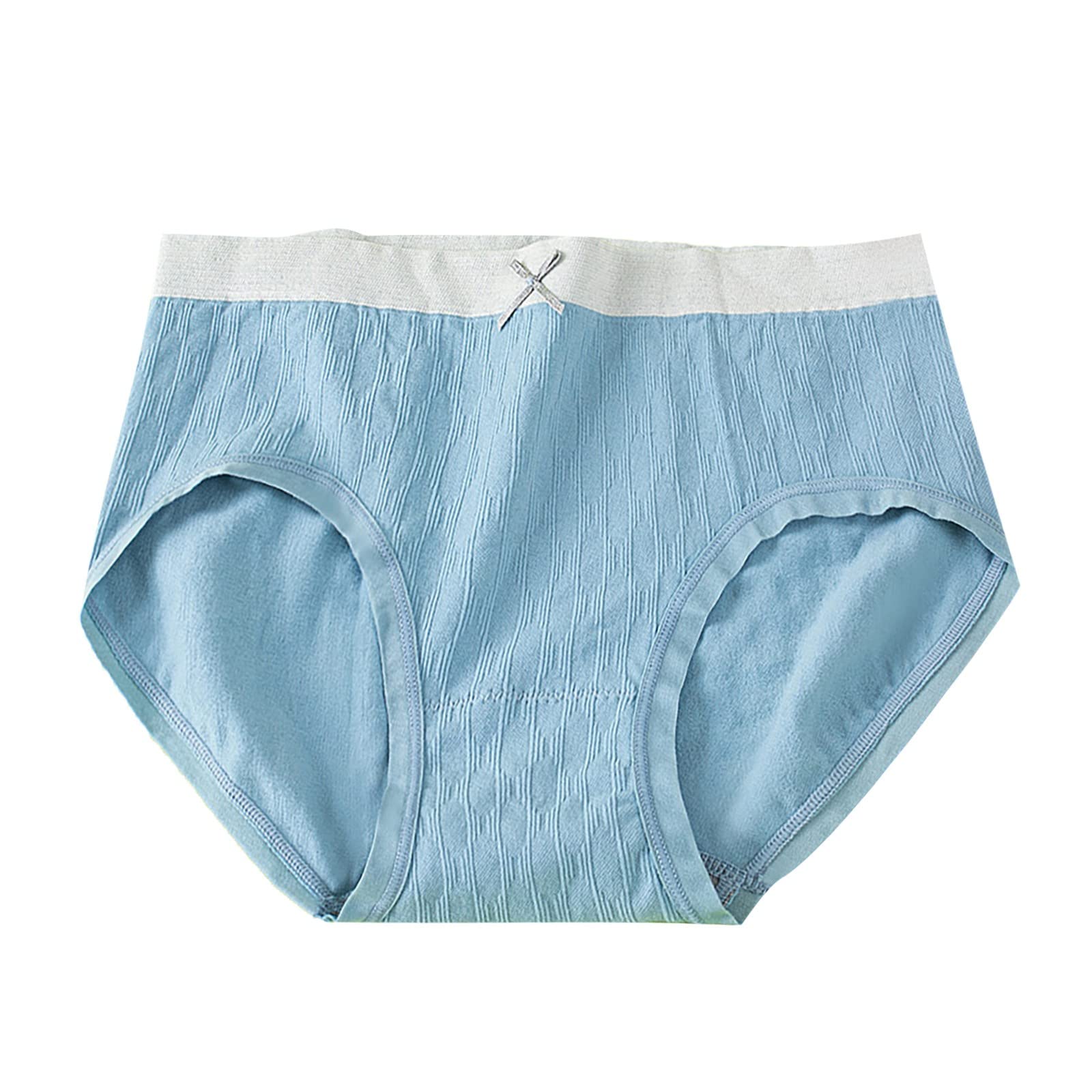 Women's Cotton Bikini Underwear - Soft Stretch Hipster Panties with Lace Trim - Comfortable Full Briefs for Everyday Wear, Yoga & Lounge