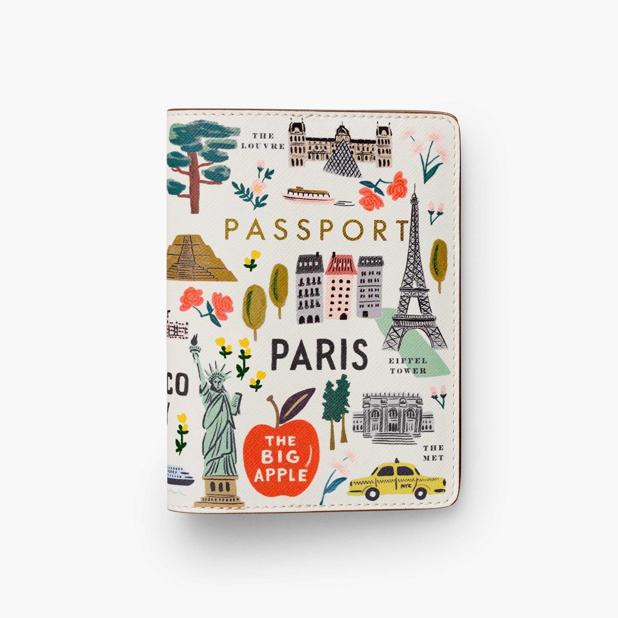 Bon Voyage RFID Blocking Passport Holder - Secure Travel Wallet for Men & Women - Perfect for Airports, Vacations & International Trips