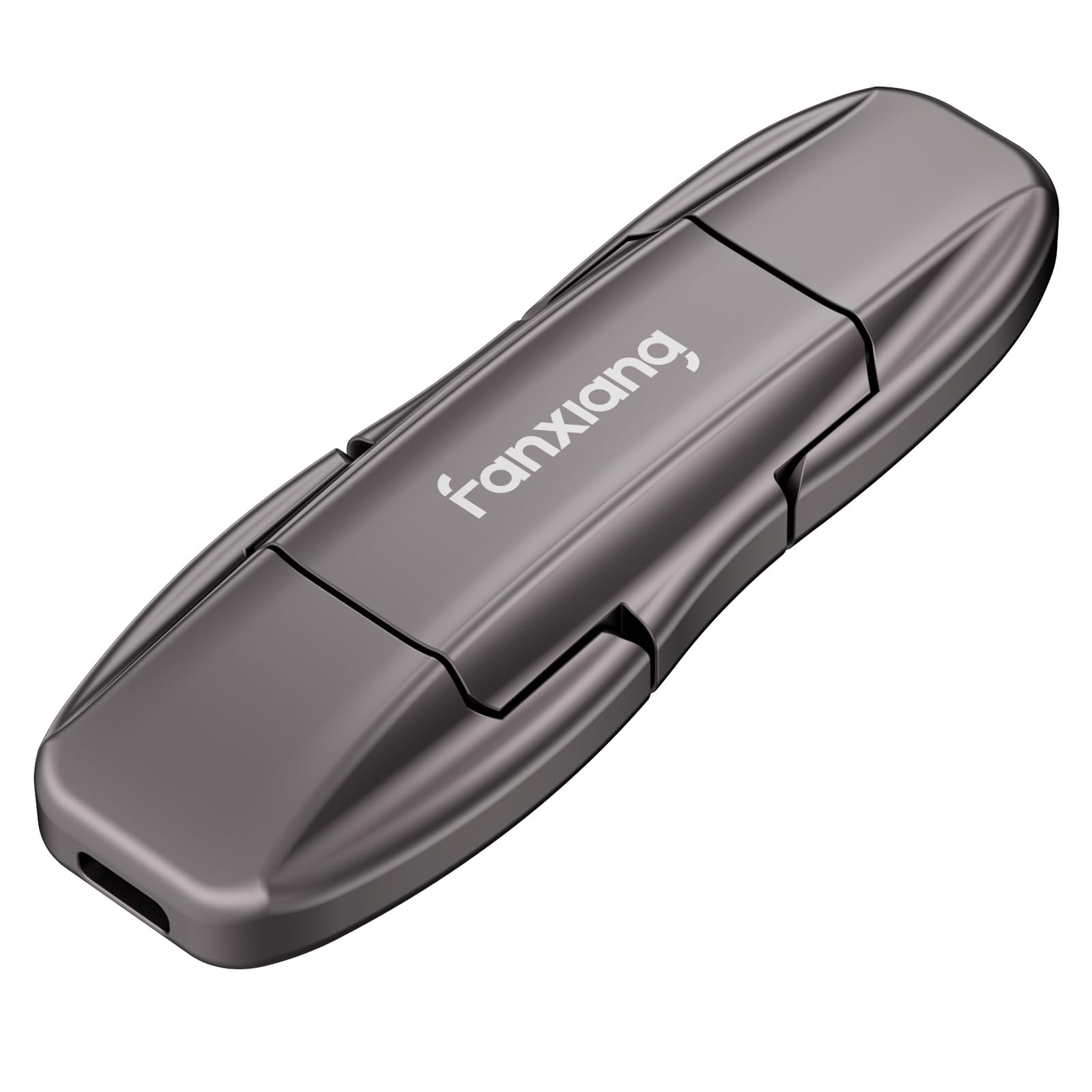 Fanxiang 512GB External SSD USB C & USB A 3.2 Gen2 - Portable Solid State Drive with 1050MB/s Speed - Plug & Play Flash Drive for PC, Laptop, Xbox, PS5 - Perfect for Gaming, 4K Video Editing & Fast Data Transfer - FF952