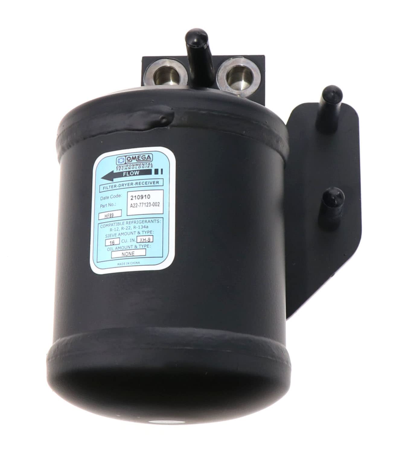 Freightliner Receiver Dryer A22-77123-002 - Heavy Duty AC System Replacement Part for Freightliner Trucks - Perfect for AC Repair & Maintenance
