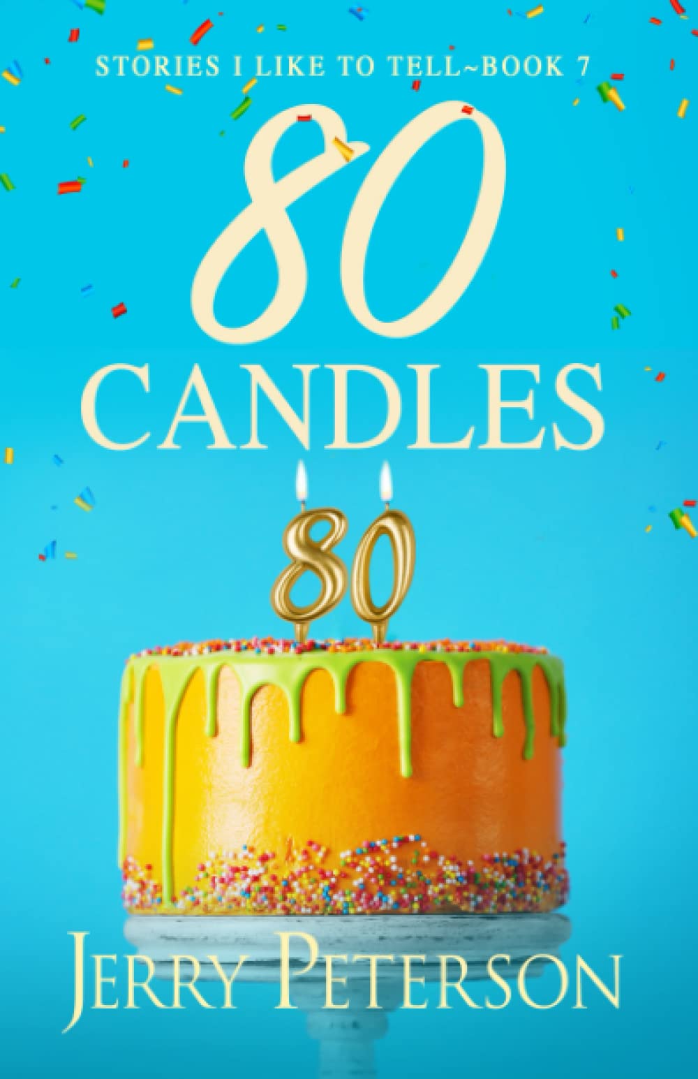 80 White Candles for Birthday Party Decorations