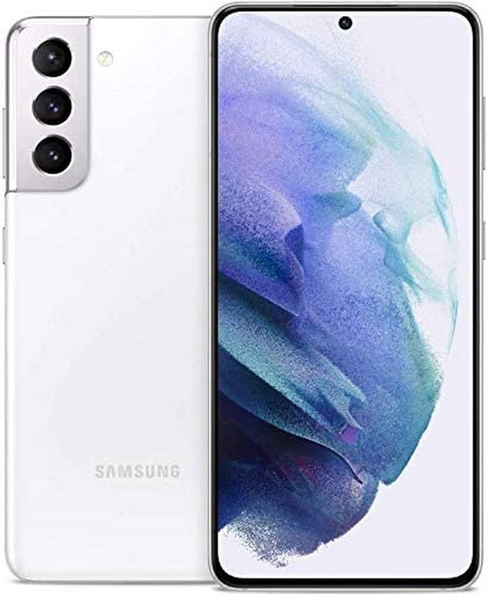 SAMSUNG Galaxy S21 5G Smartphone - US Version 128GB Phantom White (Renewed) - Verizon Wireless Compatible | Fast 5G Speed, Pro-Grade Camera | Perfect for Streaming, Gaming & Business Use