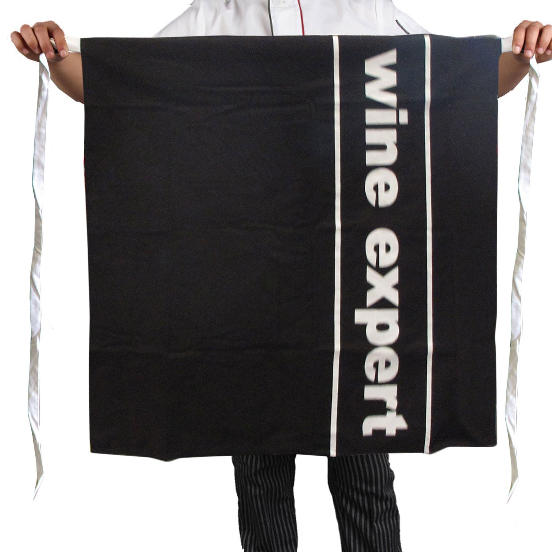 Premium 100% Cotton Master Chef Half Apron - Heavy Duty Kitchen Apron for Cooking, Grilling & Wine Tasting - Ideal for Chefs, Bartenders & Home Cooks
