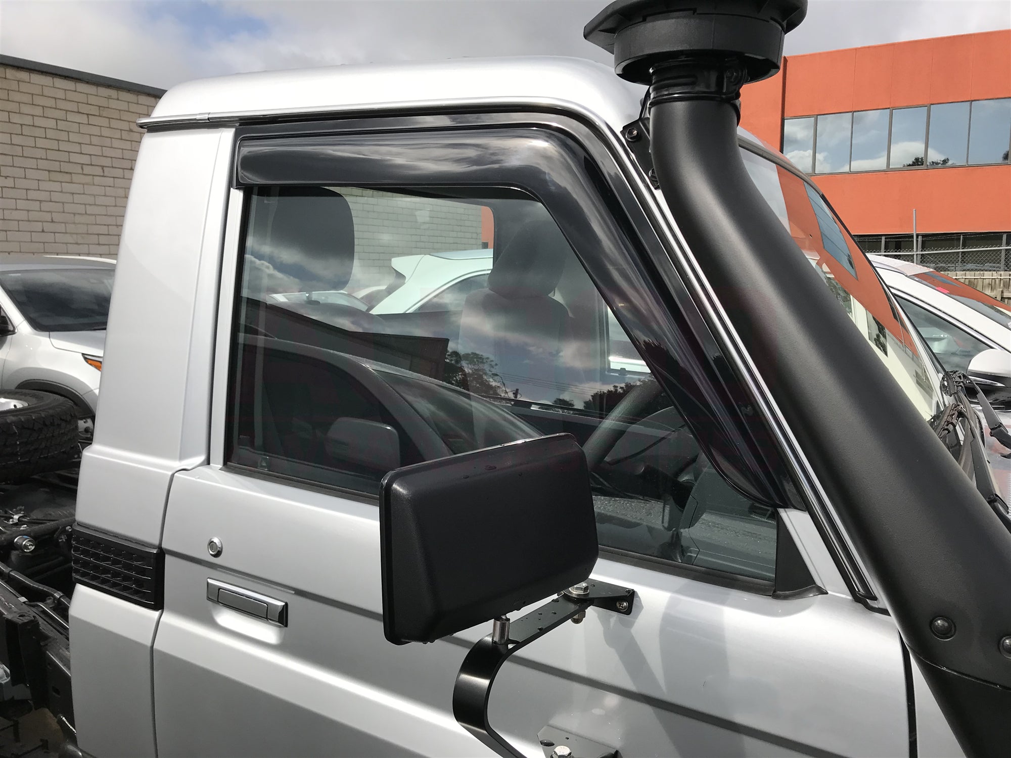 Premium Weather Shields for Toyota Land Cruiser 70 76 78 79 Series - Durable Rain Guards & Window Deflectors - Perfect for Off-Roading, Camping & All-Weather Protection