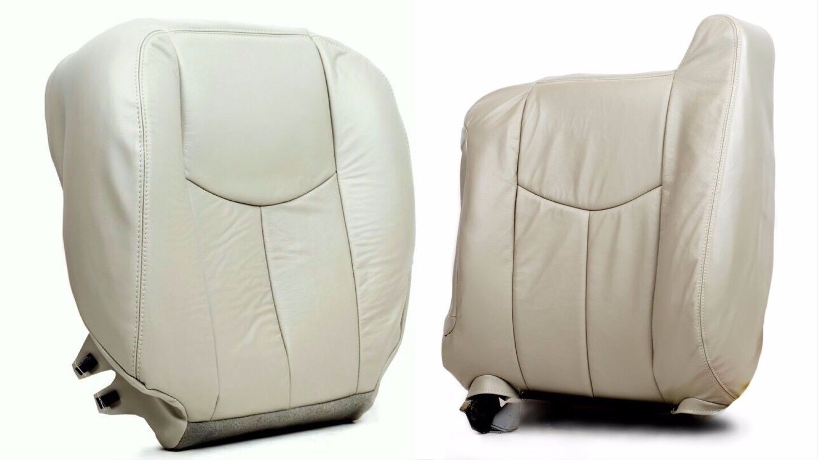 2005-2006 Chevy Tahoe Suburban Driver Side Bottom & Back Vinyl Seat Cover - Tan Color - Perfect for Car Interior Protection & Comfort Upgrade