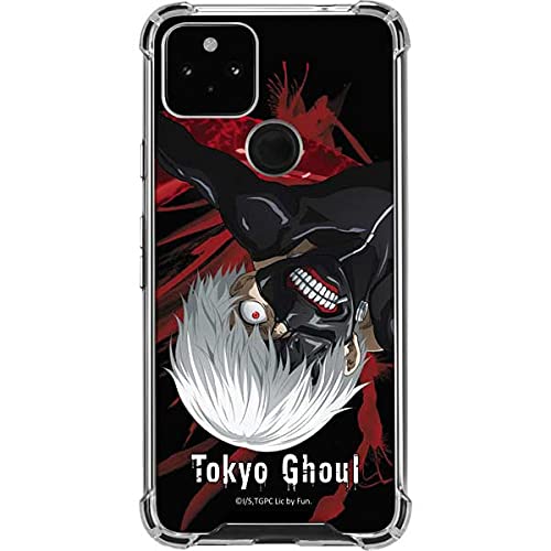 Funimation Ken Kaneki Clear Case for Google Pixel 5a 5G - Anime Protection