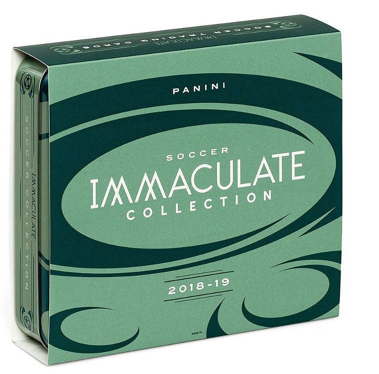 2018 Panini Immaculate Soccer Hobby Box - Authentic Collectors Edition - Rare Soccer Trading Cards for Investment & Gifts - Perfect for Sports Memorabilia Collections & Fantasy League Fans