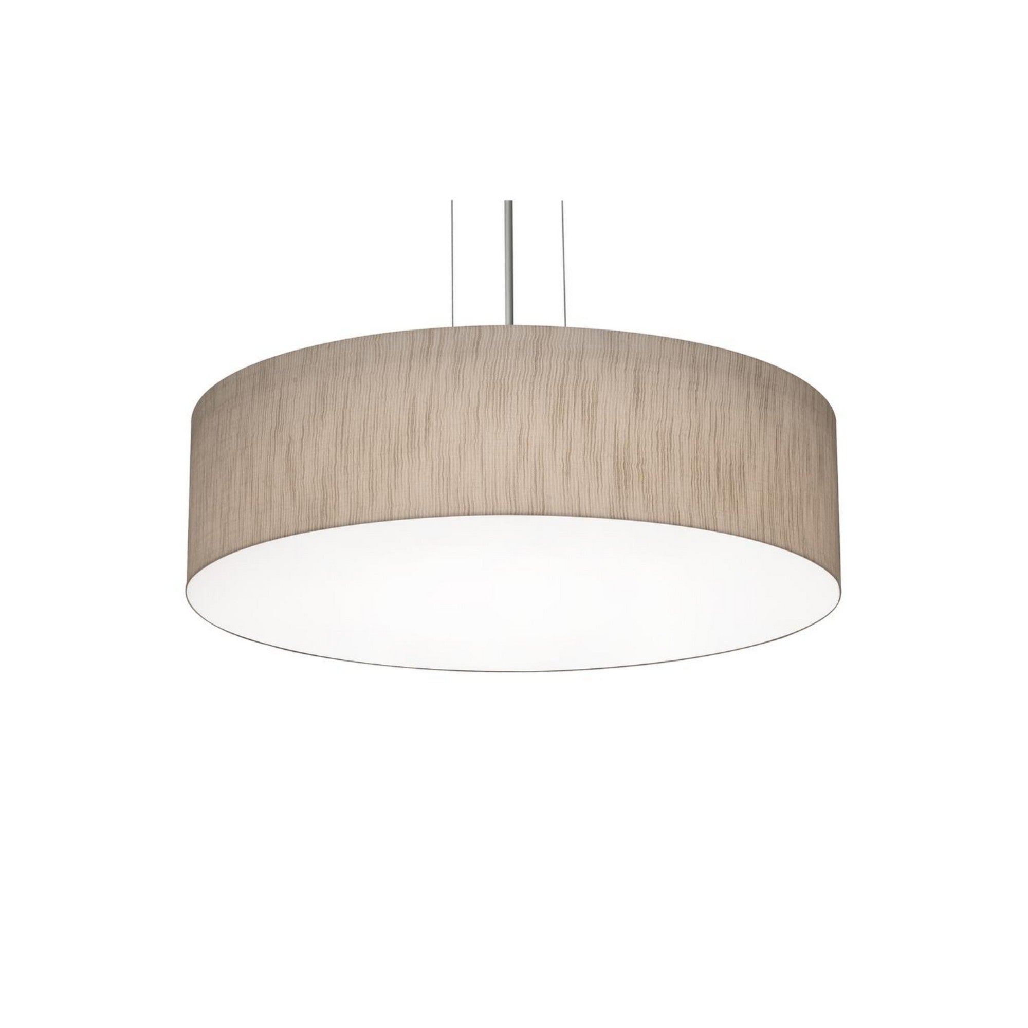 Anton 19-Inch 3-Light Black & Jute Finish Pendant Light Fixture - Perfect for Kitchen Island, Dining Room, or Entryway Lighting