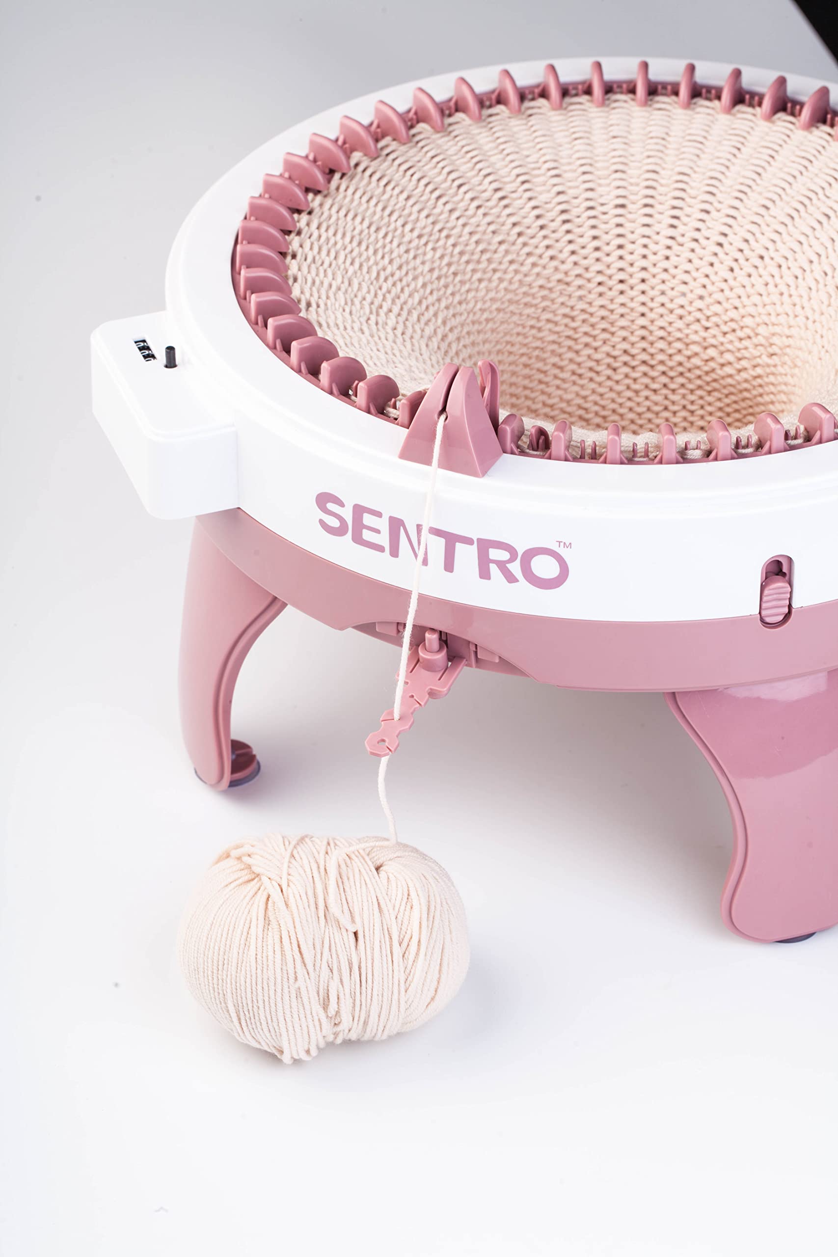 SENTRO DIY Knitting Machine Kit for Adults & Kids - 48 Needles Creative Craft Toy for Making Scarves, Hats, Blankets - Perfect for Beginners, Family Bonding & Stress Relief Activities
