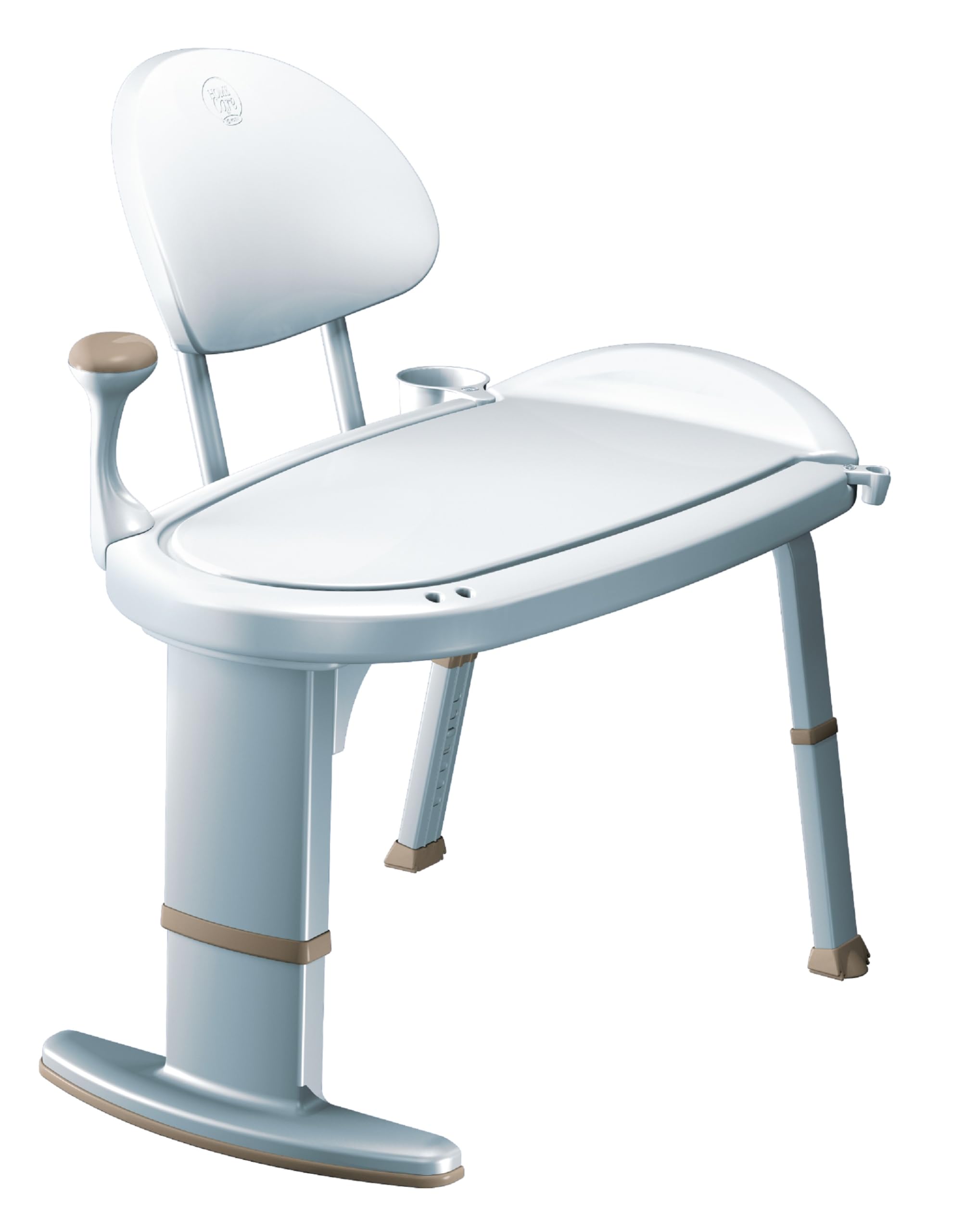 Moen DN7105 Adjustable Height Non-Slip Shower Transfer Bench - 33