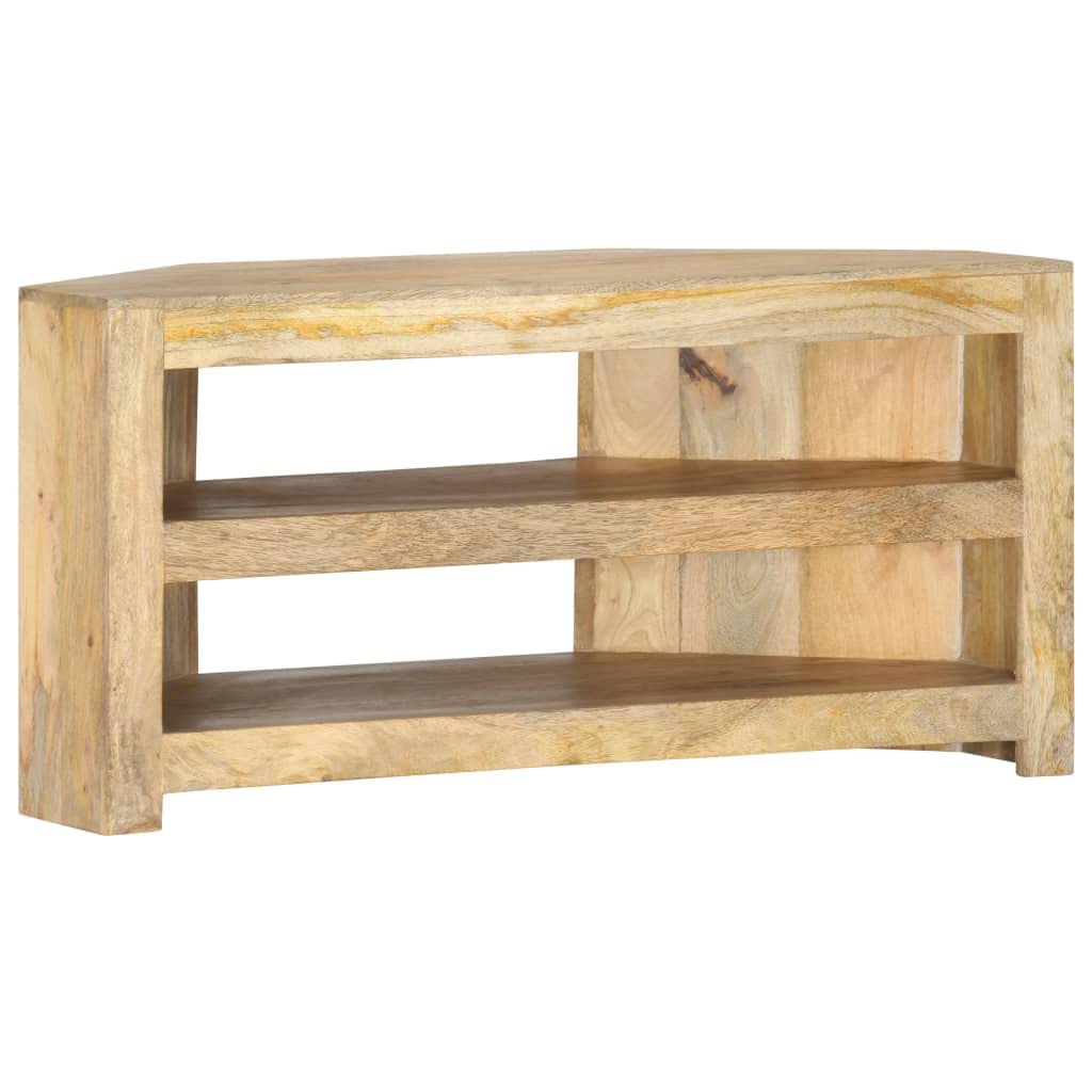 Farmhouse Corner TV Stand 35.4