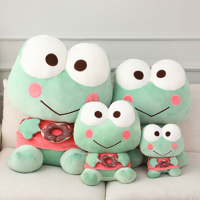 Giant Stuffed Frog Plush Toy - Extra Large Soft Cuddly Animal Pillow for Kids & Adults | Perfect for Nursery Decor, Gift Giving, and Comfort