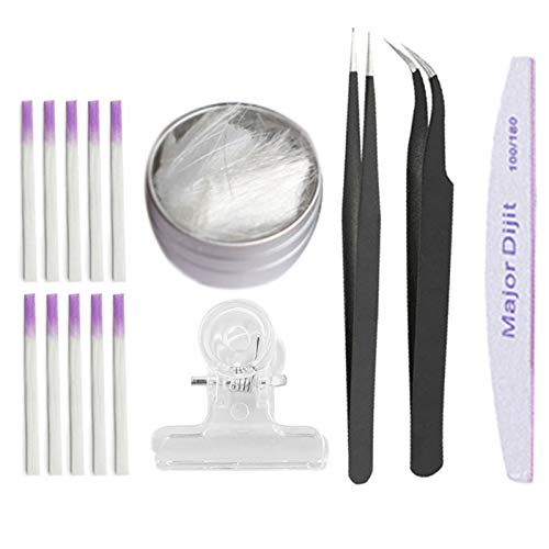 Fesjoy Fiberglass Nail Extension Kit - Professional Acrylic & Gel Nail Salon Tools for Strong & Durable Nails | Perfect for DIY Manicures, Nail Art, and Salon Use