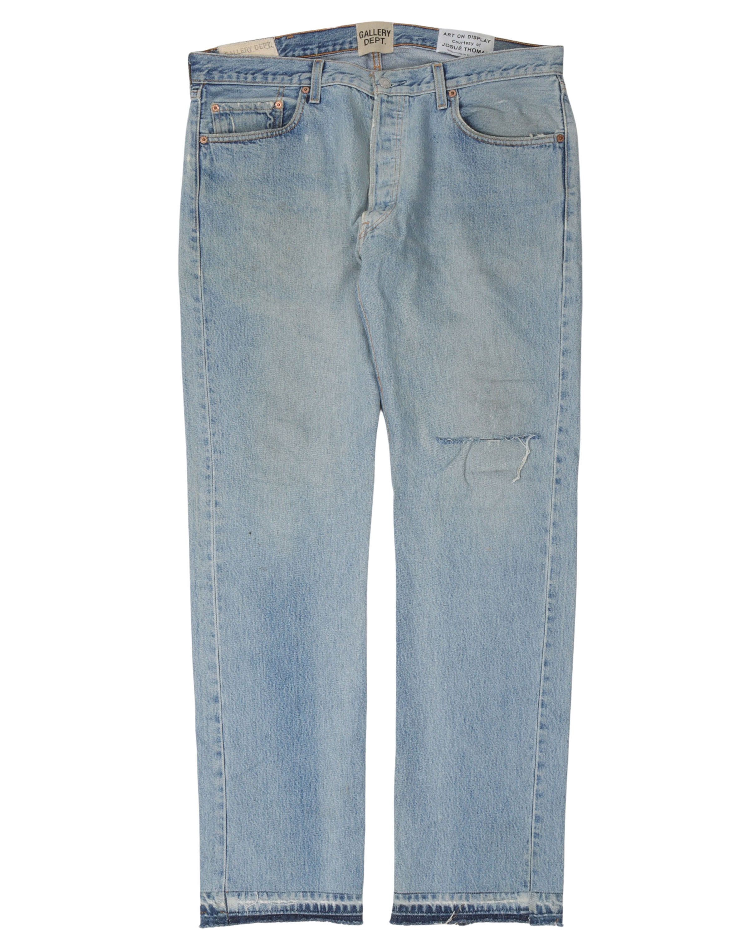 Vintage Distressed Jeans for Men & Women - High-Quality Ripped Denim Pants (5001) - Perfect for Casual Wear, Street Style & Everyday Outfits