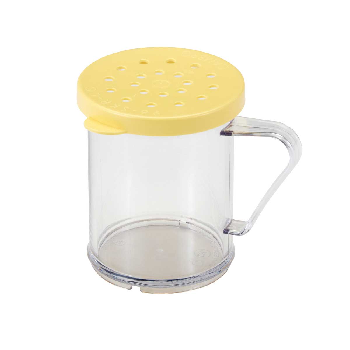 Cambro 96SKRLC405 Camwear Replacement Cheese Lid - Yellow - Durable Food Storage Cover for Commercial Kitchens & Delis