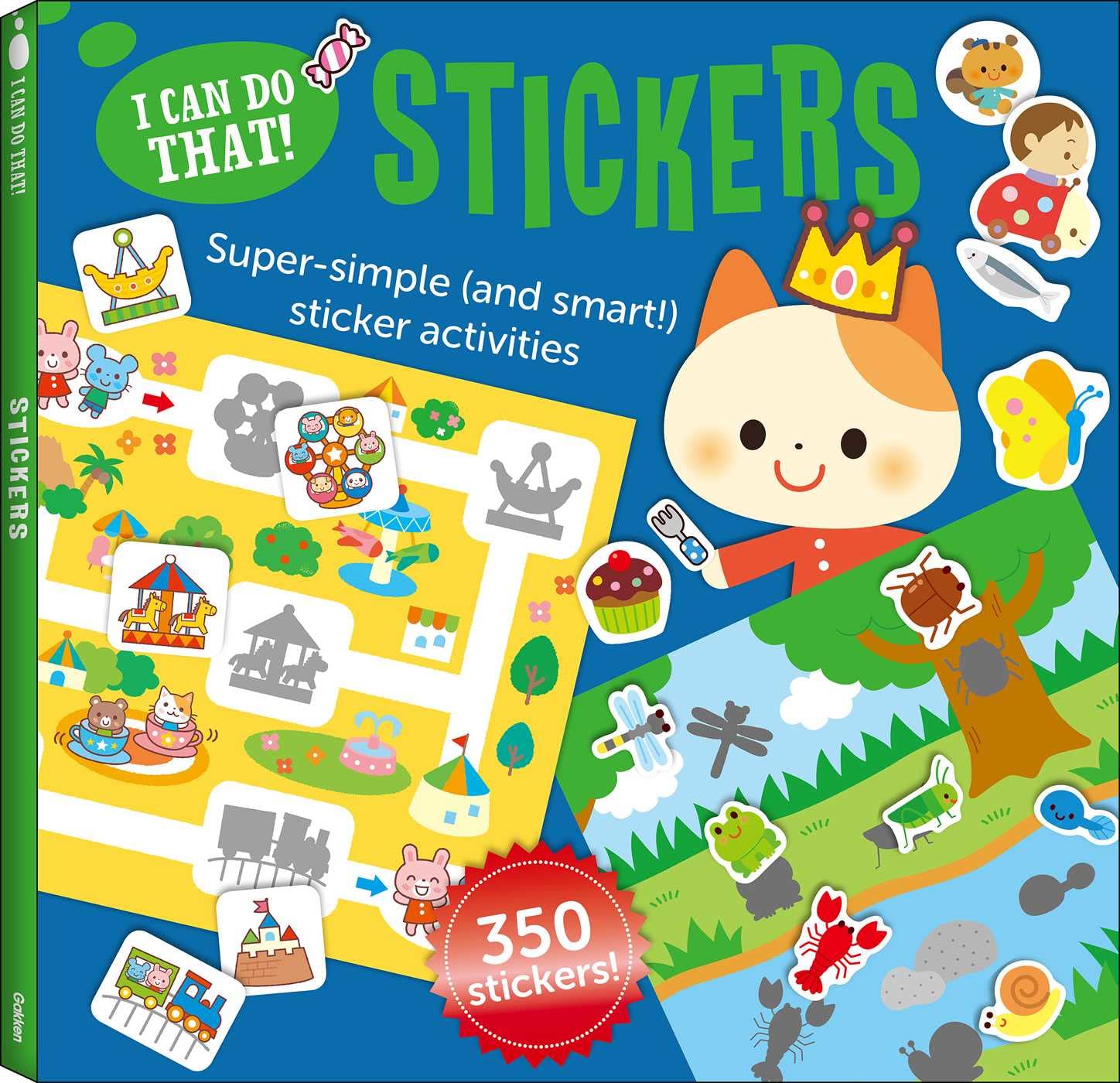 I Can Do That! Stickers: Fun & Educational Sticker Activity Book for Kids - Perfect for Homeschooling, Travel & Creative Play