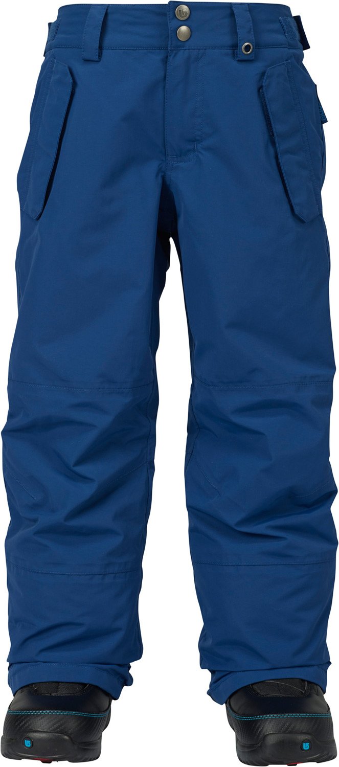 Burton Kids Parkway Snow Pants - Waterproof & Insulated Winter Snowboard Pants for Boys & Girls - Perfect for Skiing, Snowboarding & Outdoor Winter Activities
