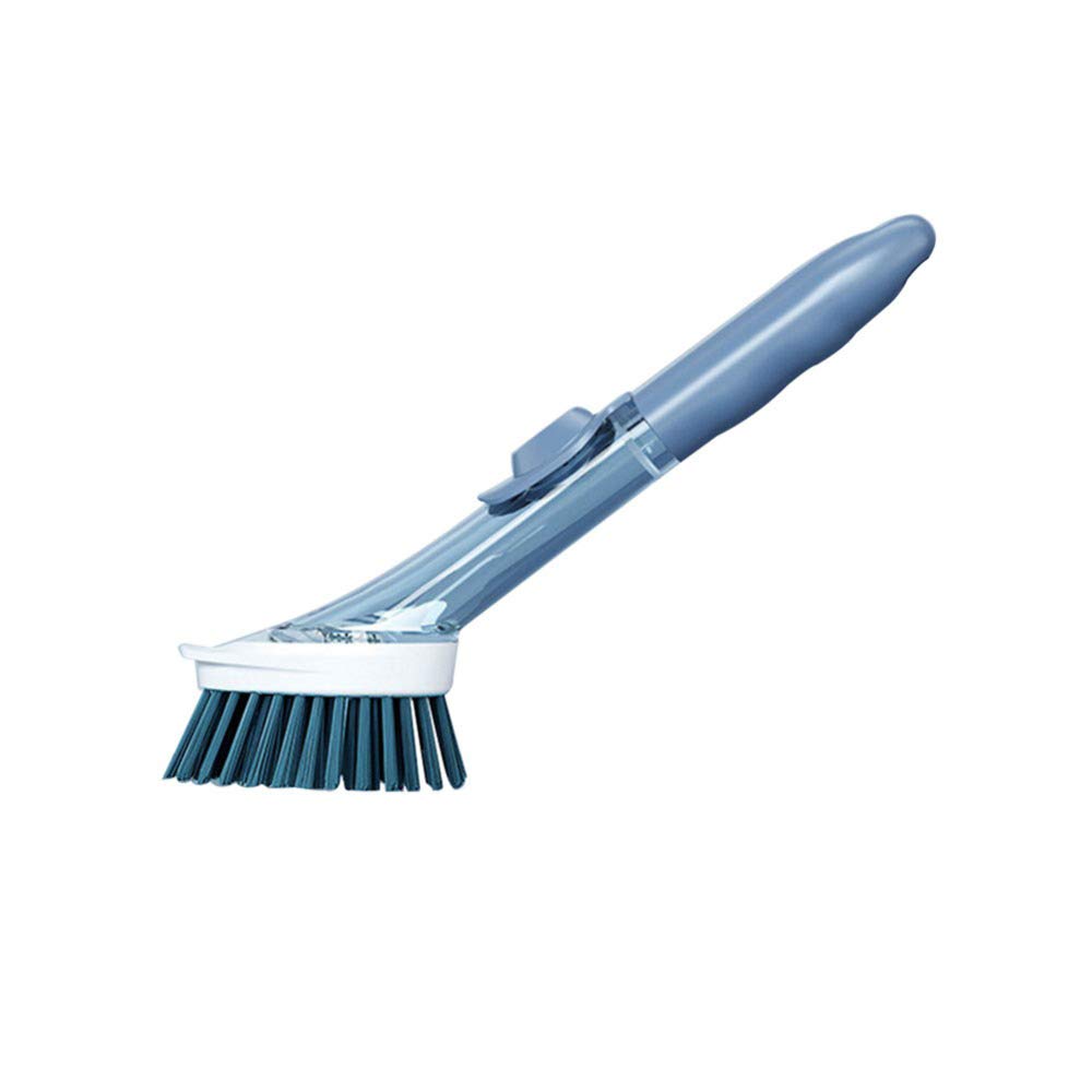 Multifunctional Automatic Cleaning Brush for Home & Kitchen (Blue) - Effortless Pot & Dish Cleaning