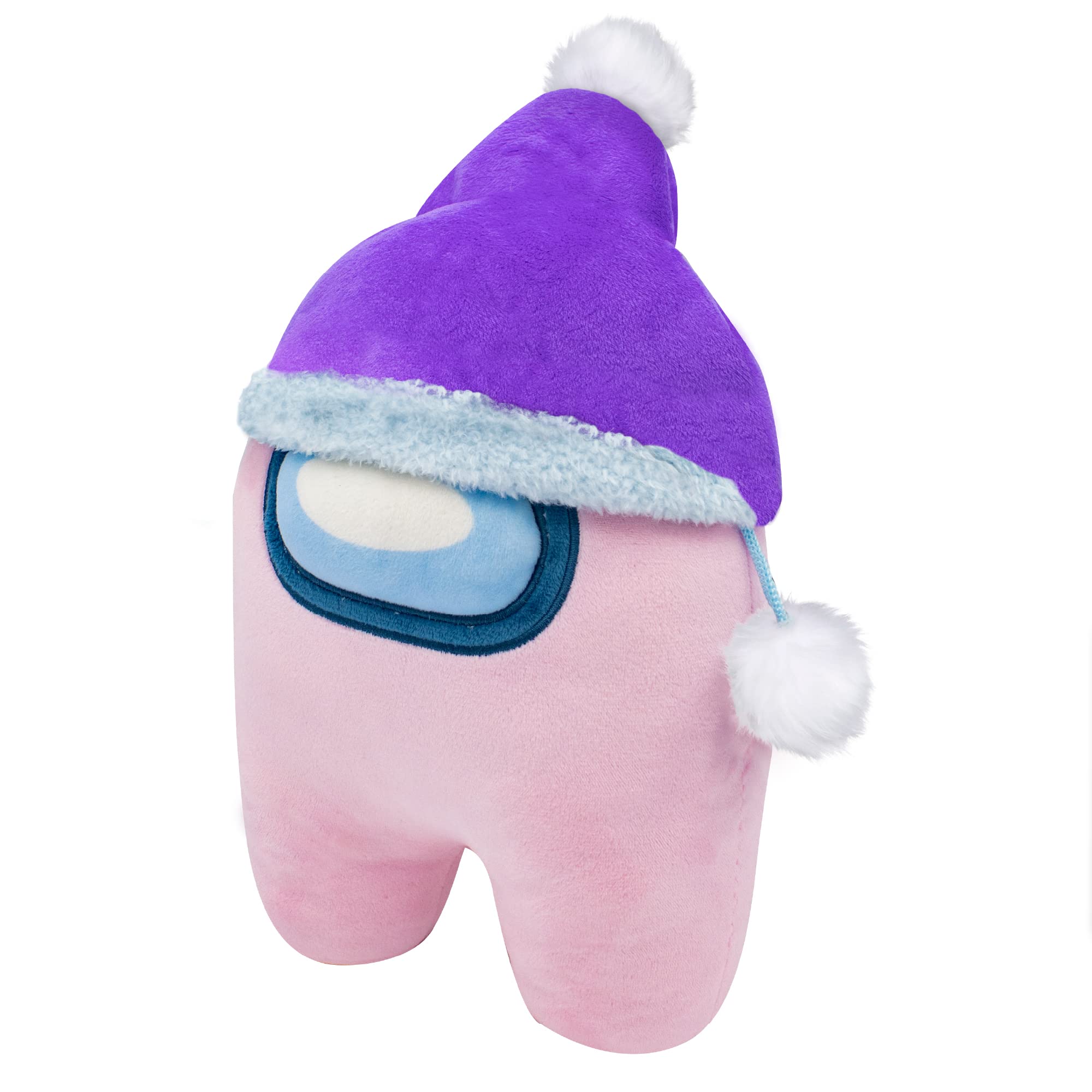 P.M.I. Among Us Plush Buddies Doll - 8 Inch Pink Crewmate | Soft Huggable Among Us Plushie Collectible | Playable Stuffed Animal Toy for Kids | Perfect for Bedroom Decor, Party Favors, and Gift Giving