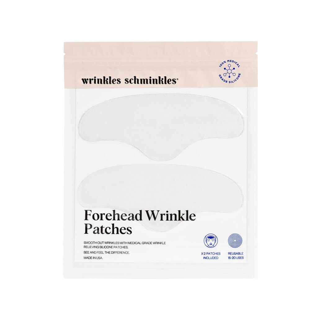 Wrinkles Schminkles Forehead Wrinkle Patches - 2 Pack | Anti-Aging Smoothing Treatment | Perfect for Overnight Use & Special Events