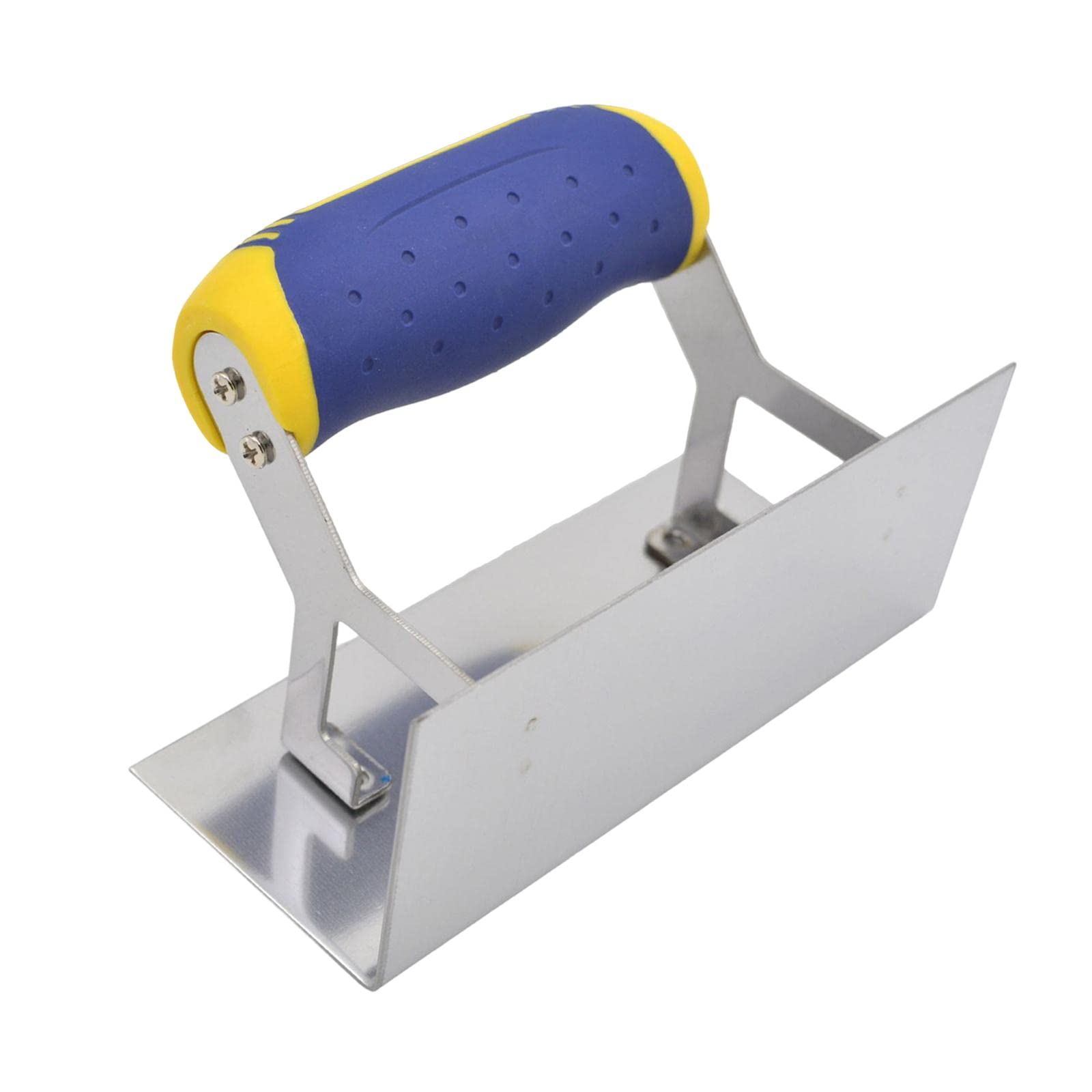 Fenteer Drywall Corner Shaping Tool - Premium Stainless Steel Wall Repair Tool with Comfort Grip Handle for Scraping & Inside Corners | Professional Durable Construction for Home Renovation & DIY Projects