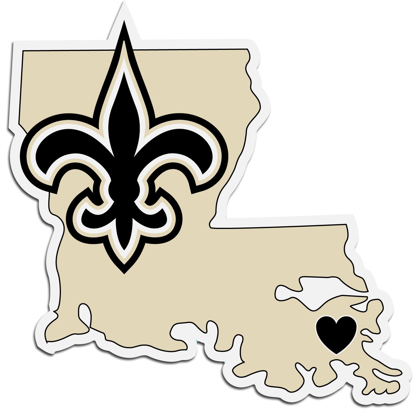 NFL Team Logo Decal - Unisex Vinyl Sticker for Home, Office & Car - Show Your State Pride with Siskiyou